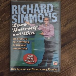Richard Simmons Love Yourself and Win DVD New Time Life Weightloss Self-esteem